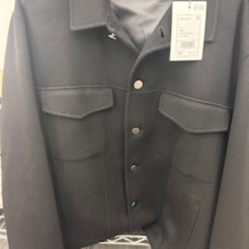 Trucker Jacket in Wool-Cashmere